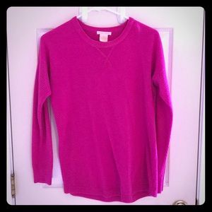 Hot pink sweet Romeo sweater